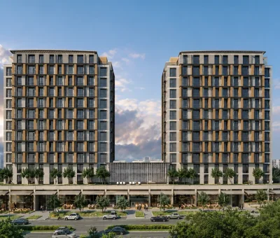 Double Park projesi dış cephe uygulaması